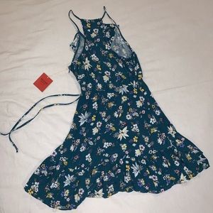 Blue Floral Dress